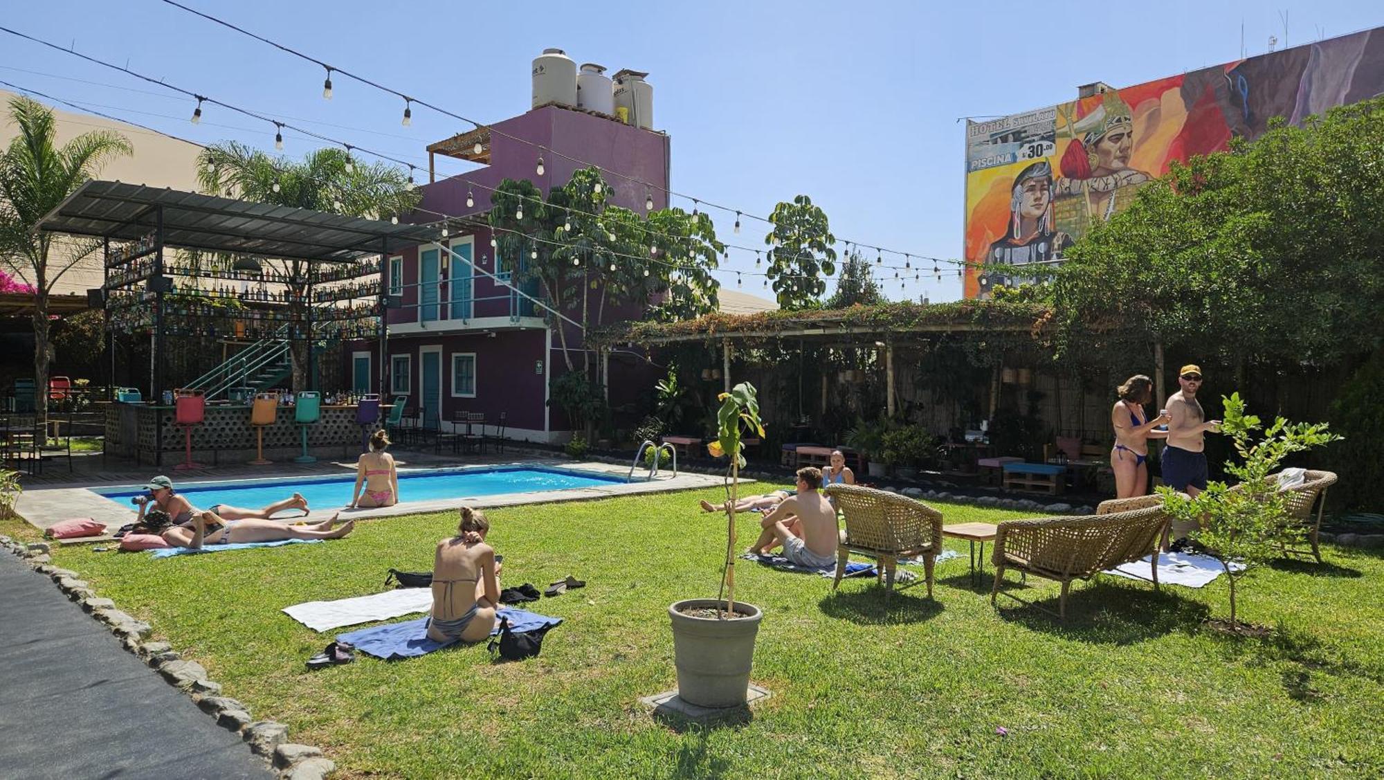 The Upcycled Hostel Huacachina Ica Ngoại thất bức ảnh