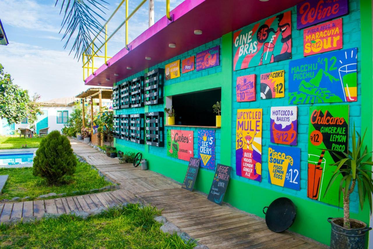 The Upcycled Hostel Huacachina Ica Ngoại thất bức ảnh